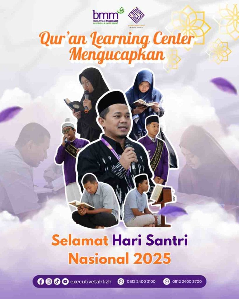 Hari Santri 22 Oktober 2025 Qur'an Learning Center Yogyakarta Aset Wakaf Baitulmaal Muamalat