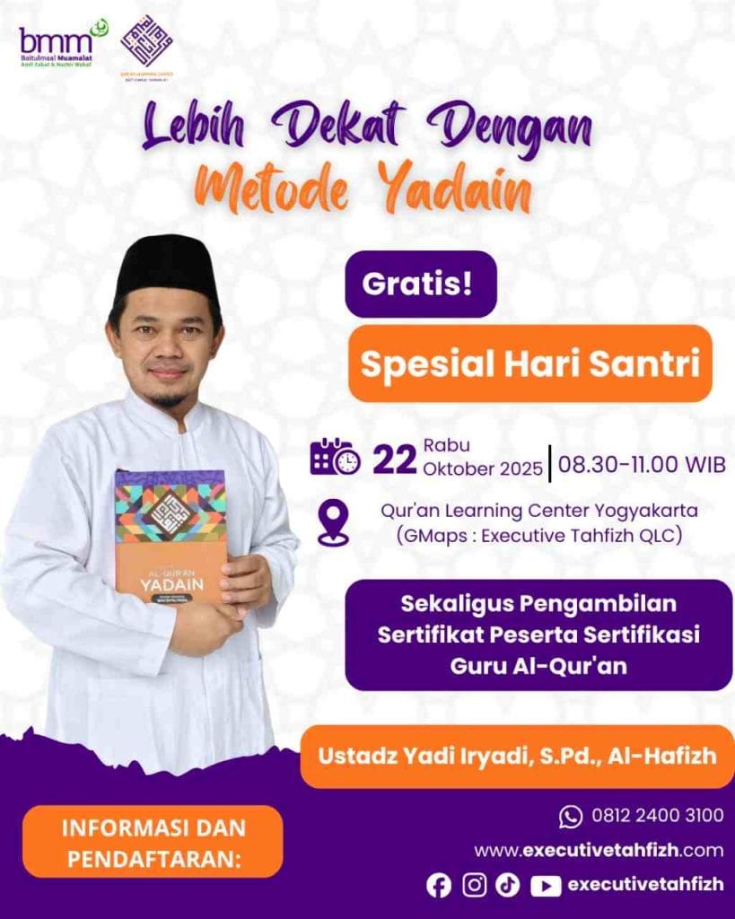 Lebih Dekat dengan Metode Yadain