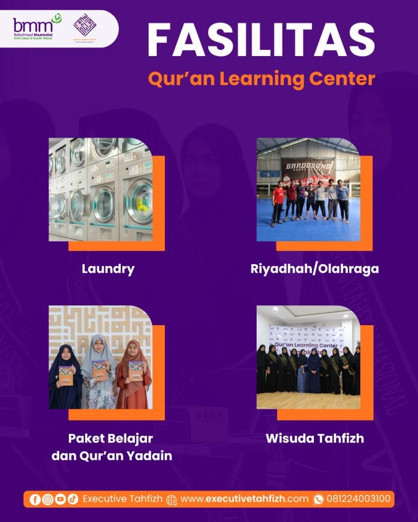 Fasilitas belajar di QLC Yogyakarta