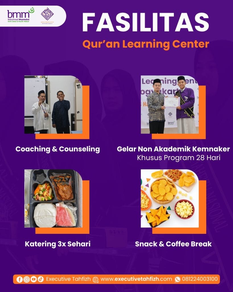 Fasilitas belajar di QLC Yogyakarta