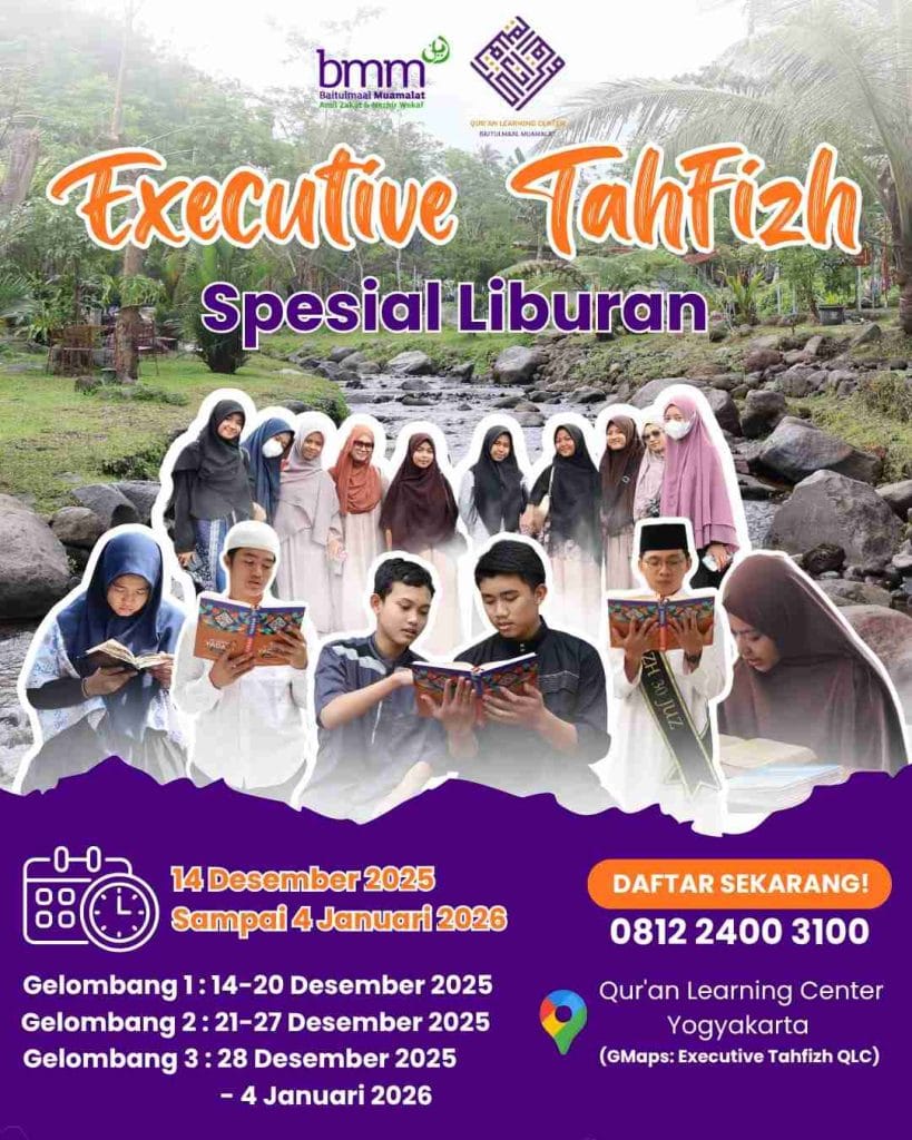 Program Liburan Bersama Al Quran di Yogyakarta